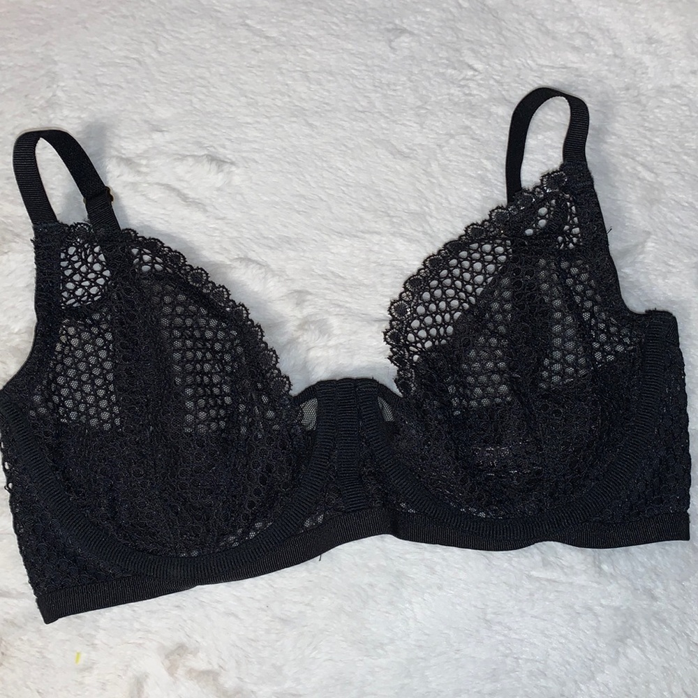 Victoria's Secret Black Lace Bra